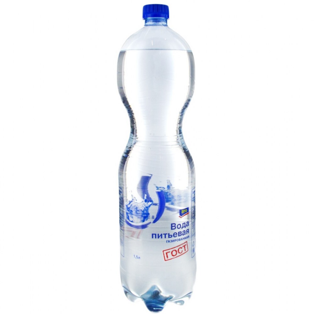 

Вода питьевая Aro газированная 1,45 л