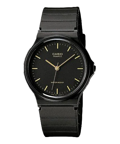 фото Наручные часы мужские casio mq-24-1e черные