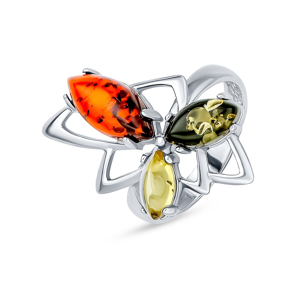 

Кольцо из серебра с янтарем р. , 585Gold 701010116, 701010116