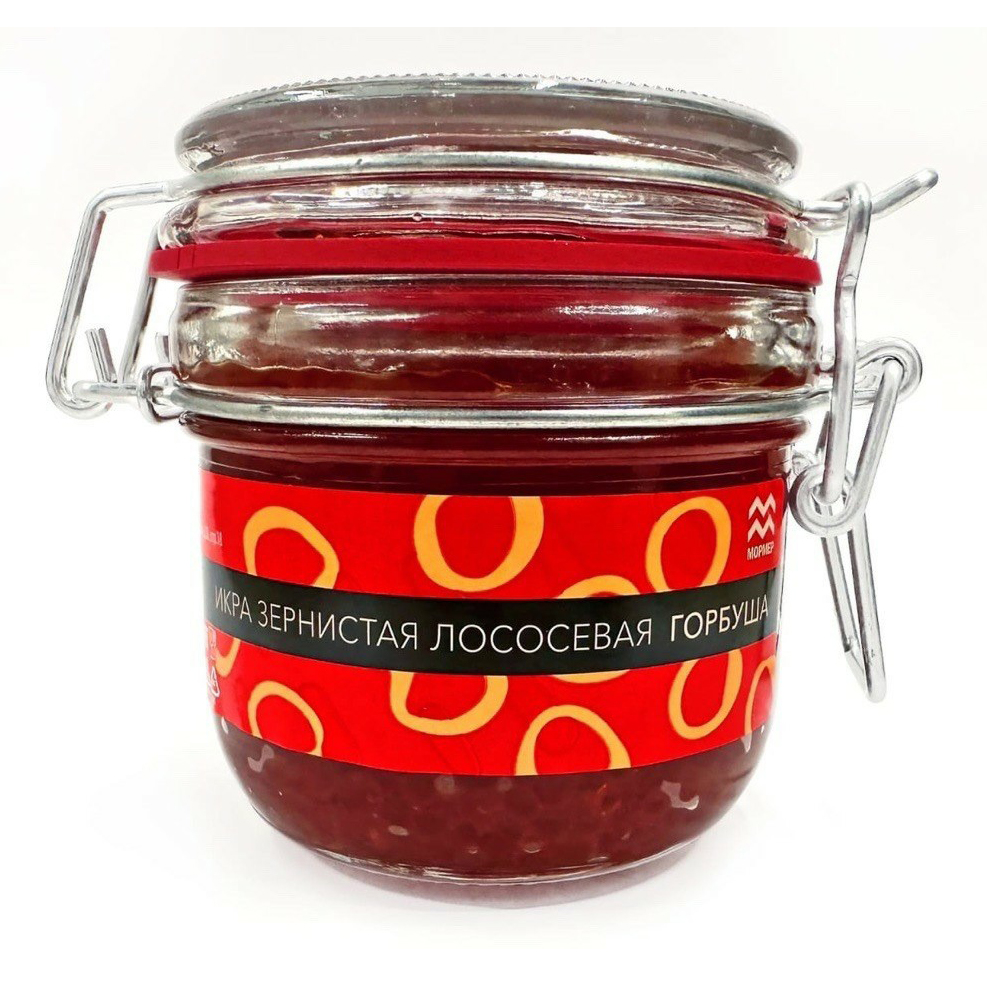 

Икра горбуши красная Мормер зернистая 230 г