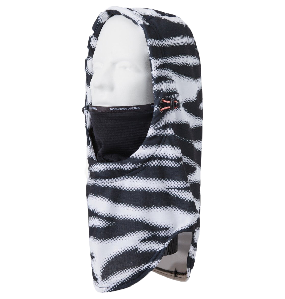 Балаклава DC Hoodaclava, zebra white, One Size