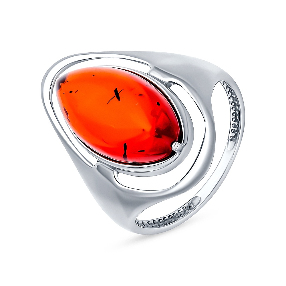 

Кольцо из серебра р. , 585Gold 701010128, янтарь, 701010128