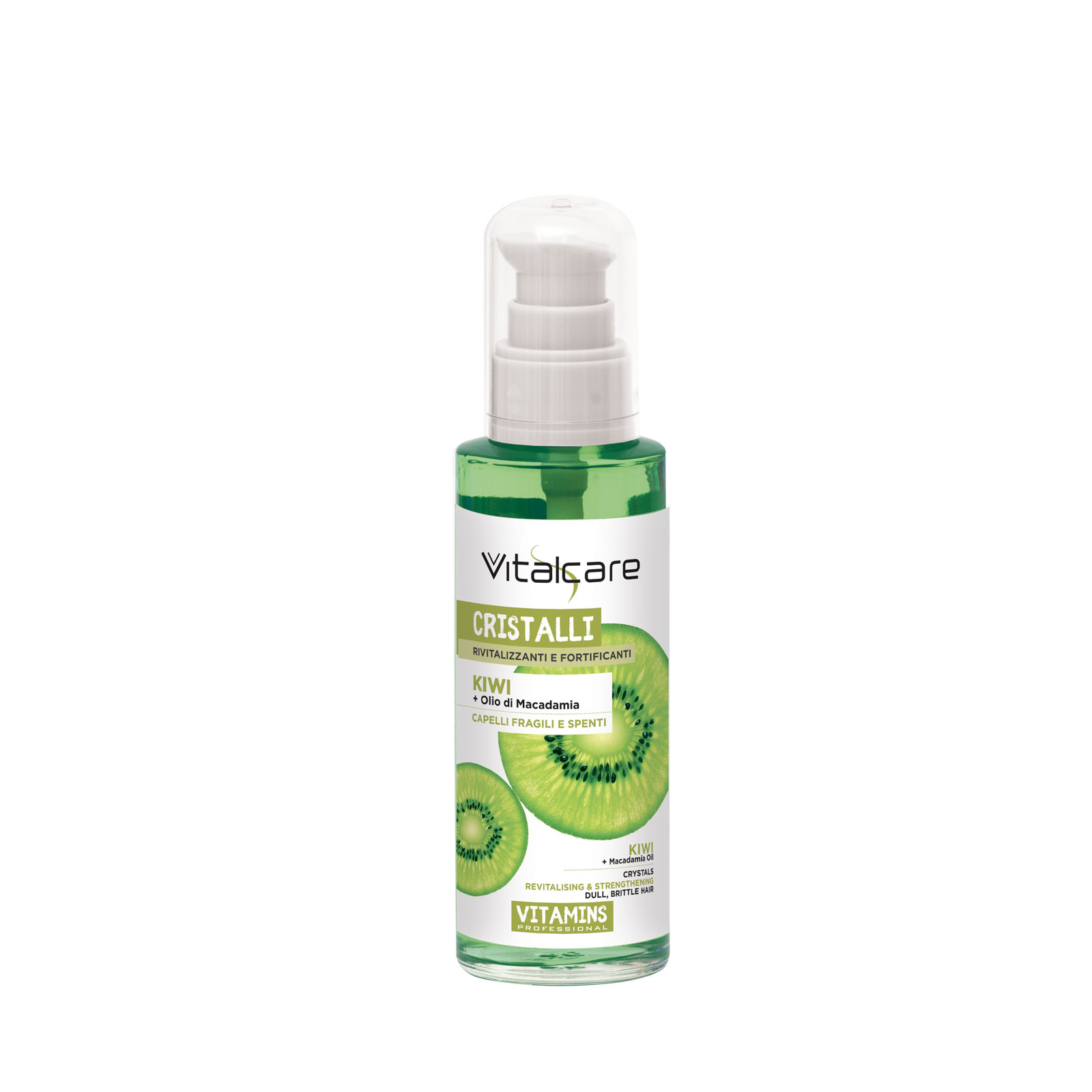 Сыворотка для волос Vitalcare Vitamins восстанавливающая, укрепляющая, с киви, 100 мл