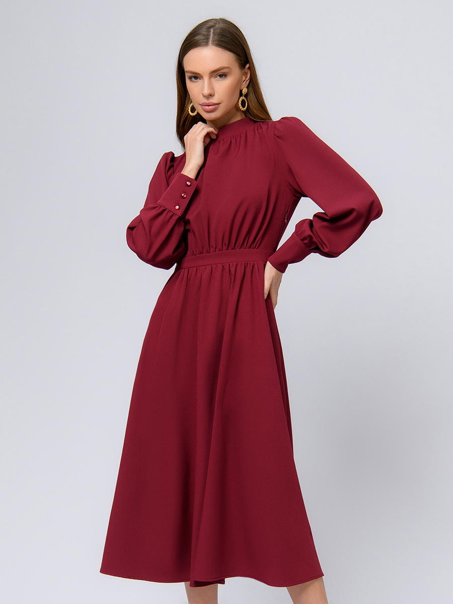 

Платье женское 1001dress 0102368 красное 42, Красный, 0102368