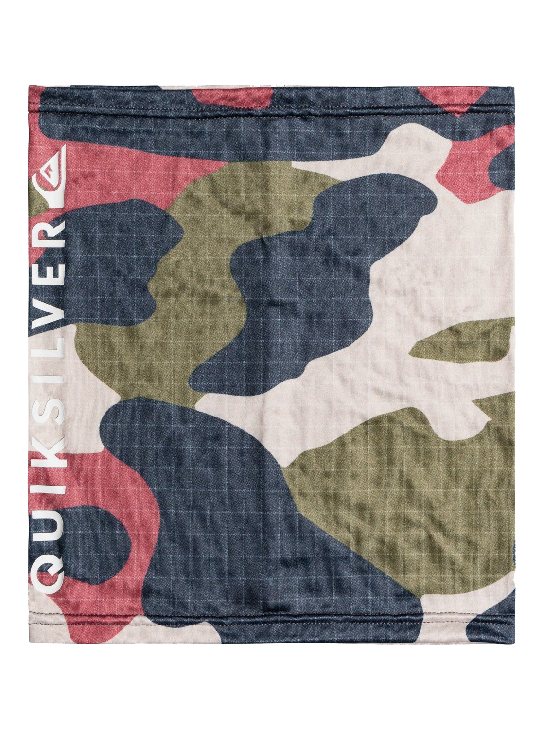 Шарф-труба Quiksilver Misty, grape leaf giant camo, One Size