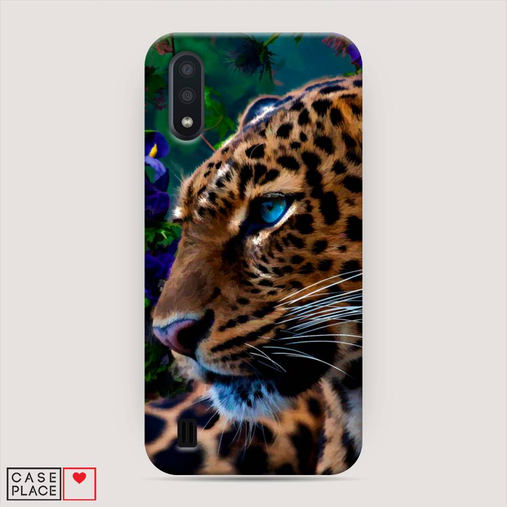 

Пластиковый чехол "Хищный взгляд" на Samsung Galaxy A01