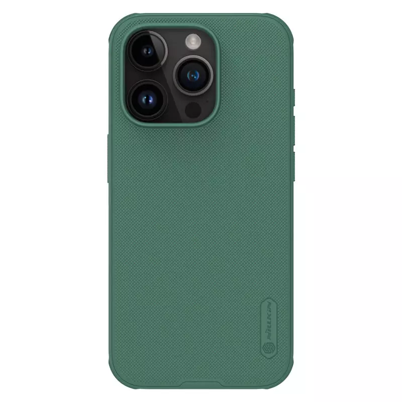 

Чехол Nillkin Super Frosted Shield Pro Magnetic Case, Dark Green, (AP IP15 Pro), Зеленый