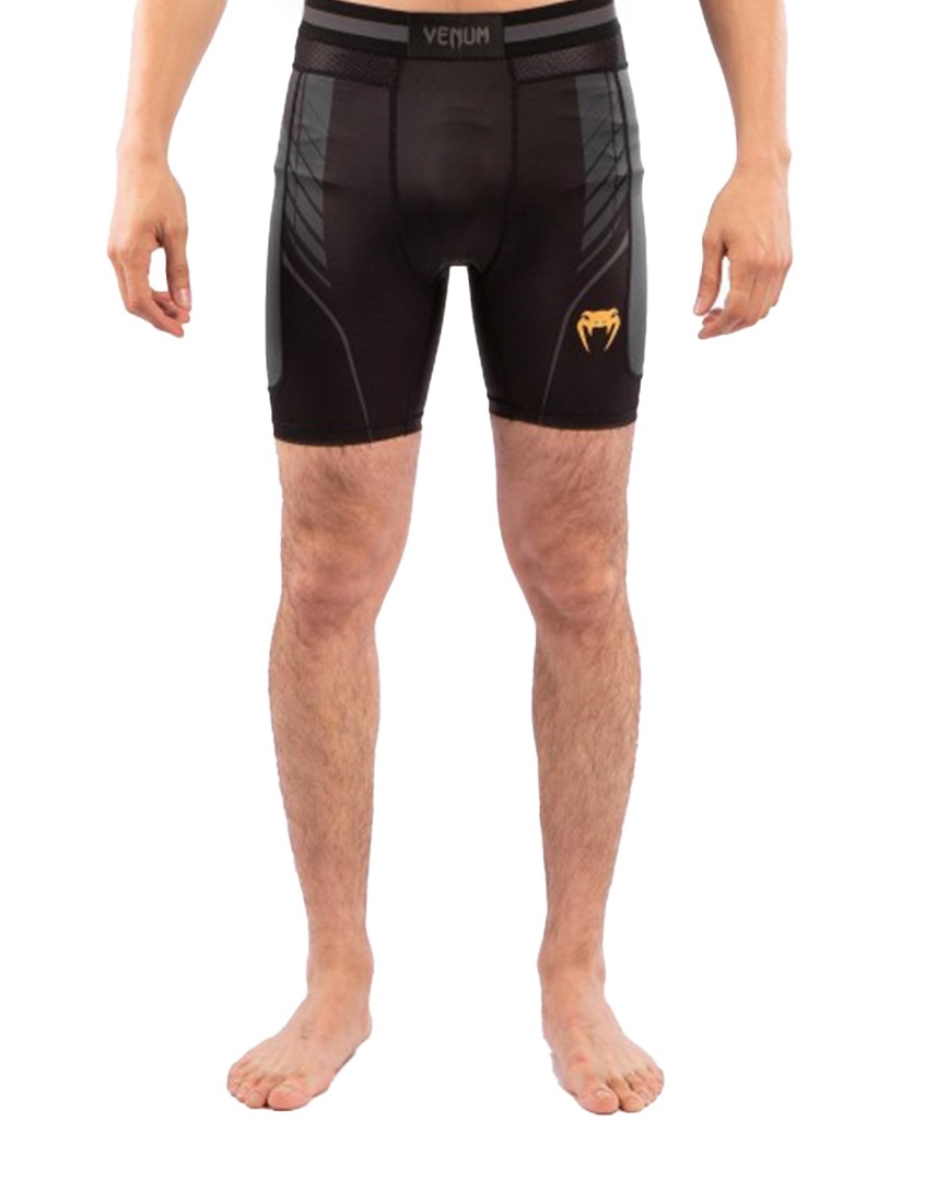 фото Компрессионные шорты venum athletics black/gold (xl)