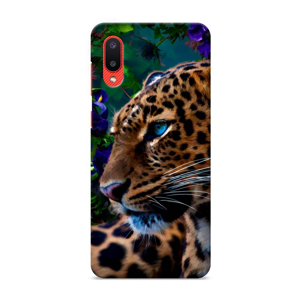 

Пластиковый чехол "Хищный взгляд" на Samsung Galaxy A02, 2102520-1