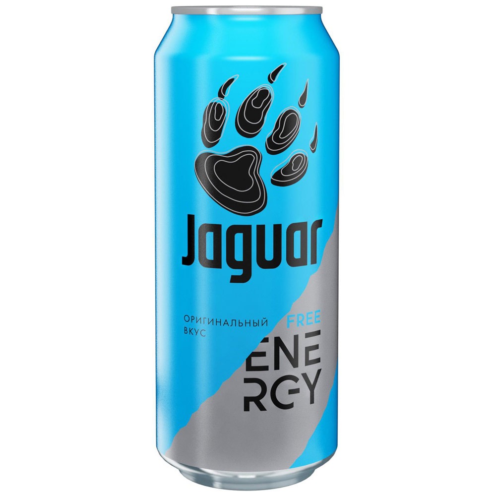 

Энергетический напиток Jaguar Free, 0,45 л х 12 шт