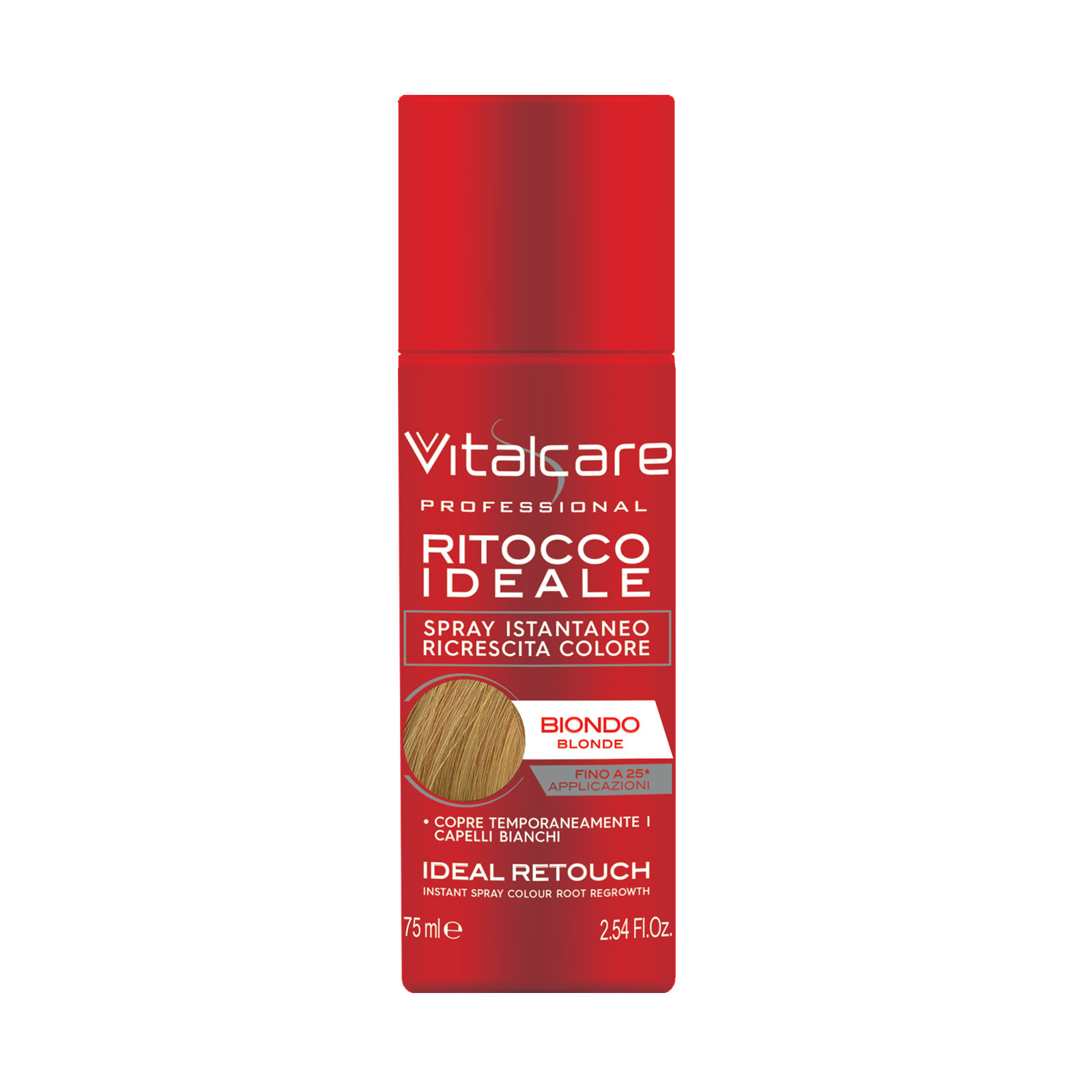 Спрей для волос Vitalcare Retouch Blond тонирующий, для блондинок, 75 мл