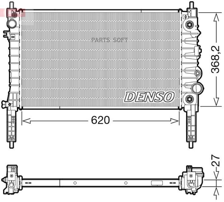 

Радиатор Двигателя DENSO drm20119