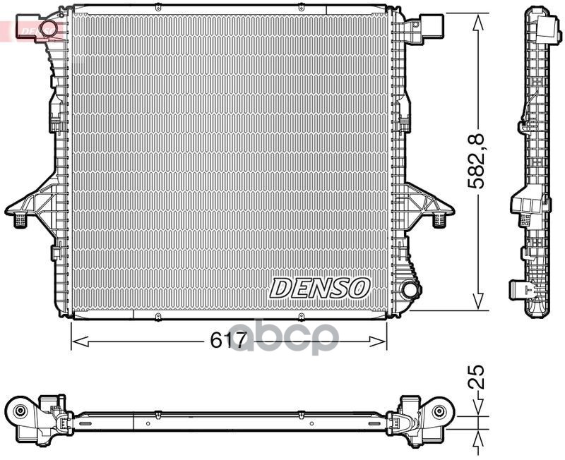 

Радиатор Двигателя DENSO drm32052