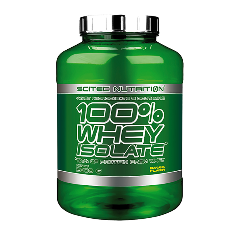 Scitec Nutrition Whey Isolate, 2000 г, вкус: банан