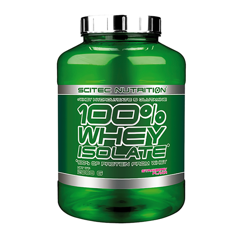 Scitec Nutrition Whey Isolate, 2000 г, вкус: клубника