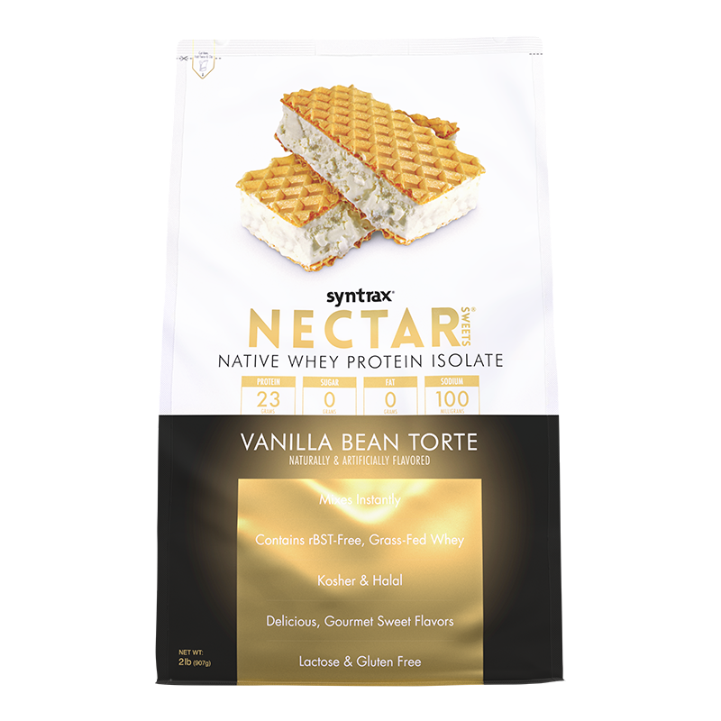 Протеин Syntrax Nectar Sweets (изолят), 907 г, вкус: ванильное мороженое