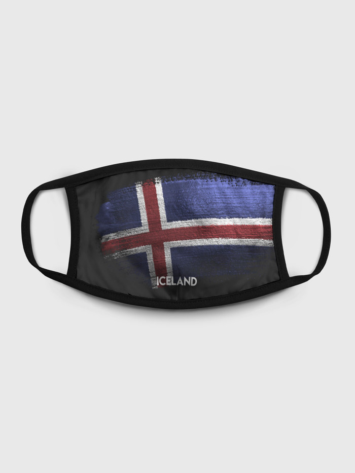

Многоразовая маска унисекс Burnettie Iceland Исландия, Разноцветный, Iceland Исландия