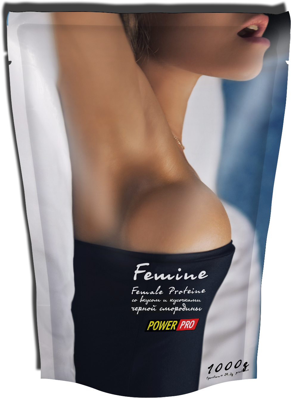 Power Pro Femine, 1000 г, вкус: черная смородина