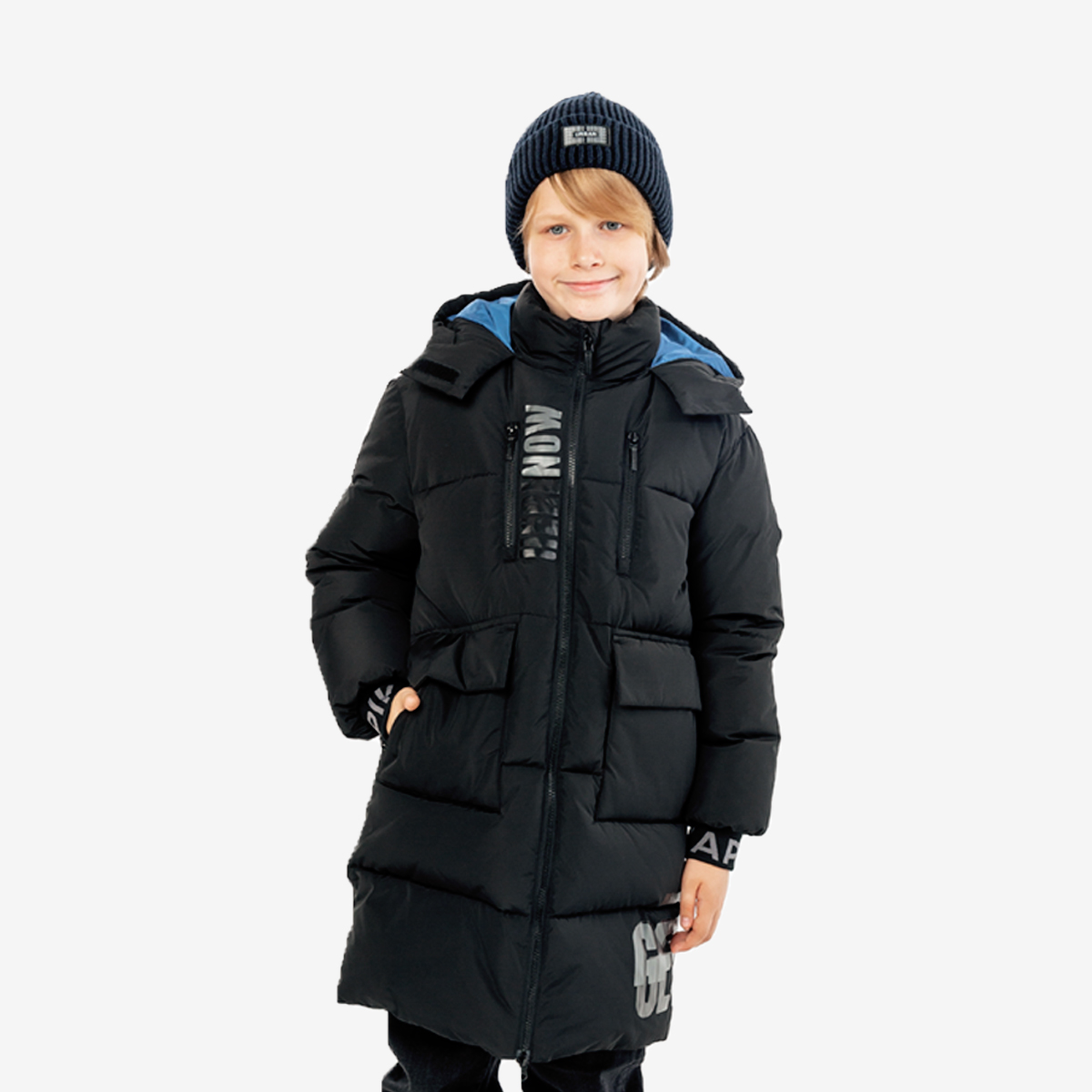 

Куртка детская Kapika FJBCK02-99, цвет черный, размер 158, FJBCK02
