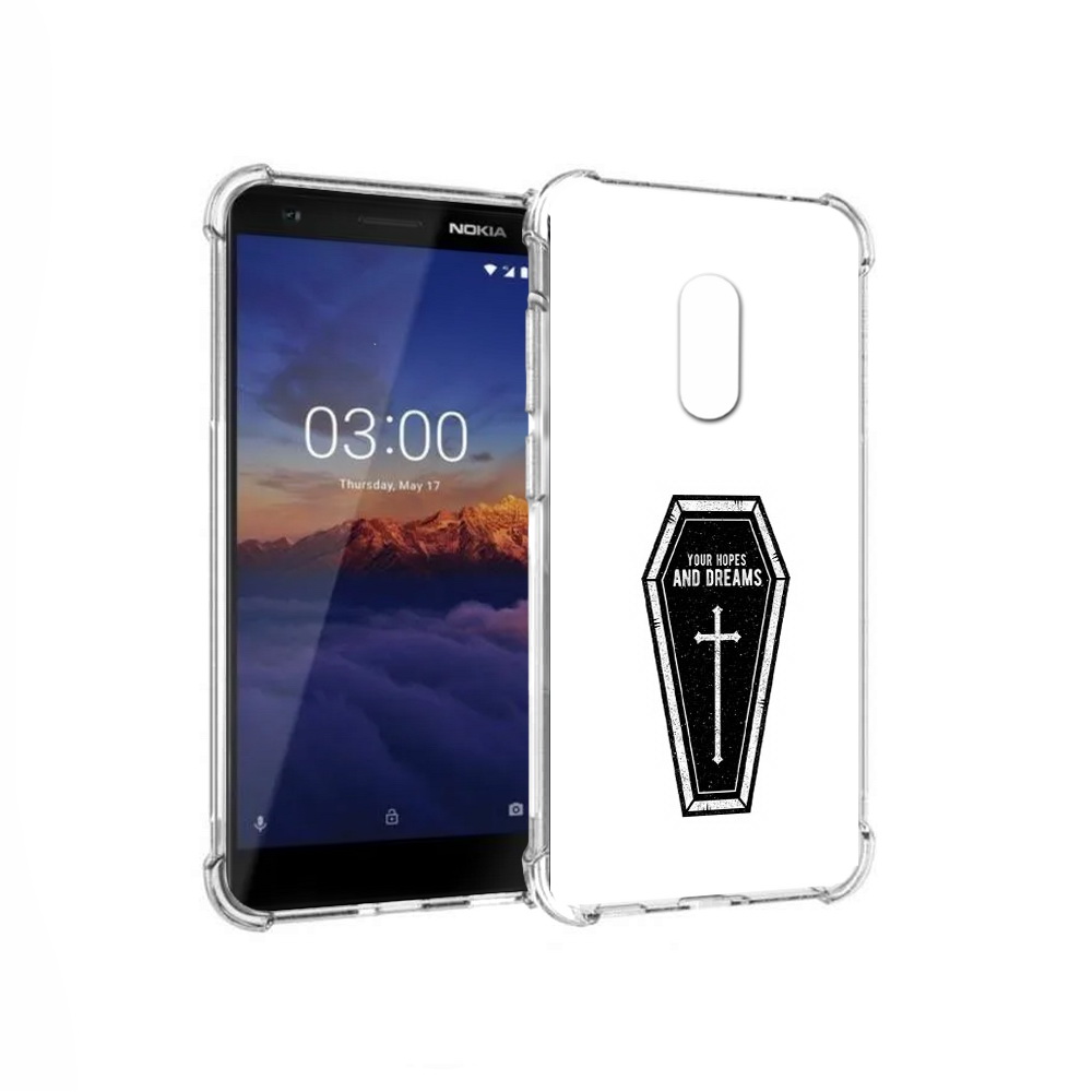 

Чехол MyPads Tocco для Nokia 3.1 гроб с мечтами (PT114125.119.299), Прозрачный, Tocco