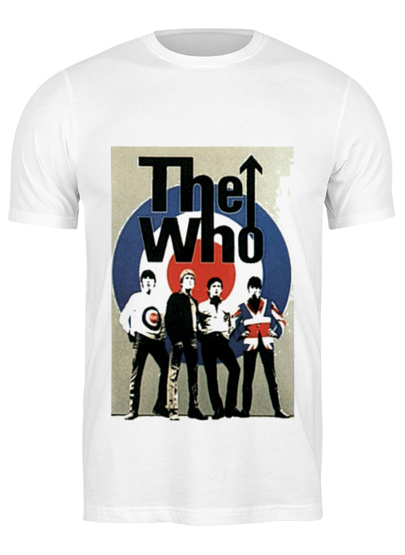 

Футболка мужская Printio The who белая L, Белый, The who