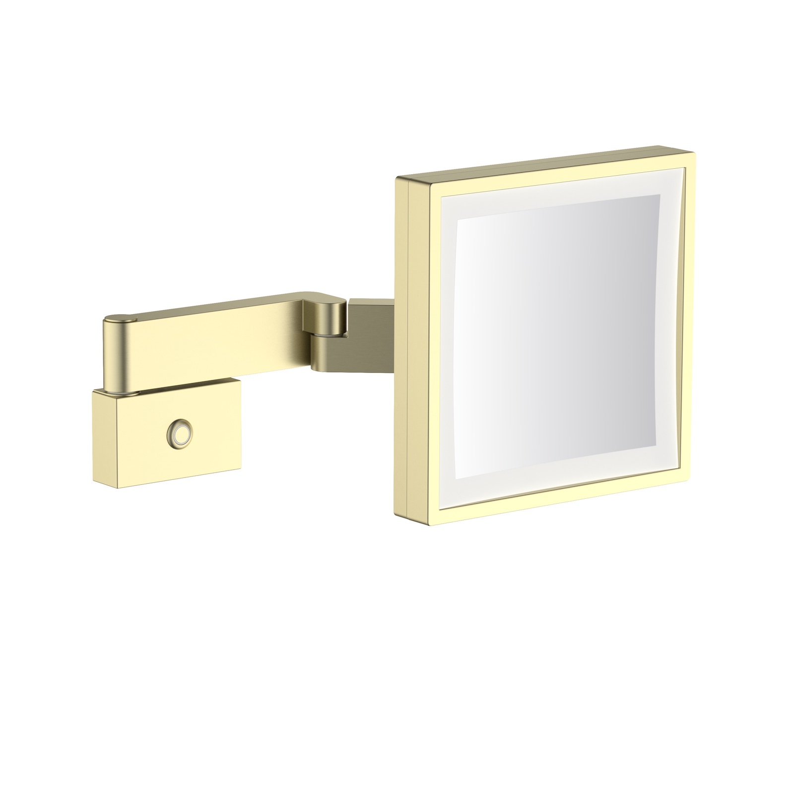 Зеркало для ванной с подсветкой Timo Selene 17074/17 золото матовое