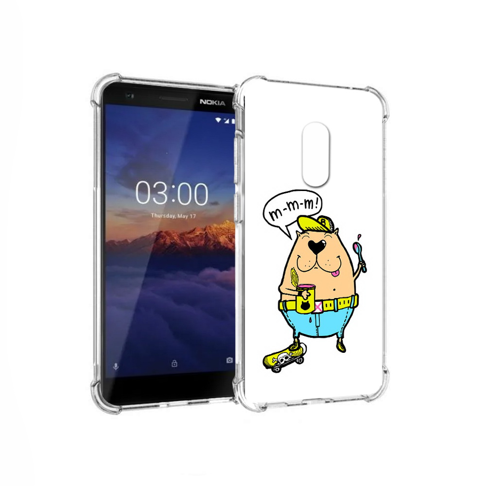 

Чехол MyPads Tocco для Nokia 3.1 Бобр (PT114125.119.30), Прозрачный, Tocco