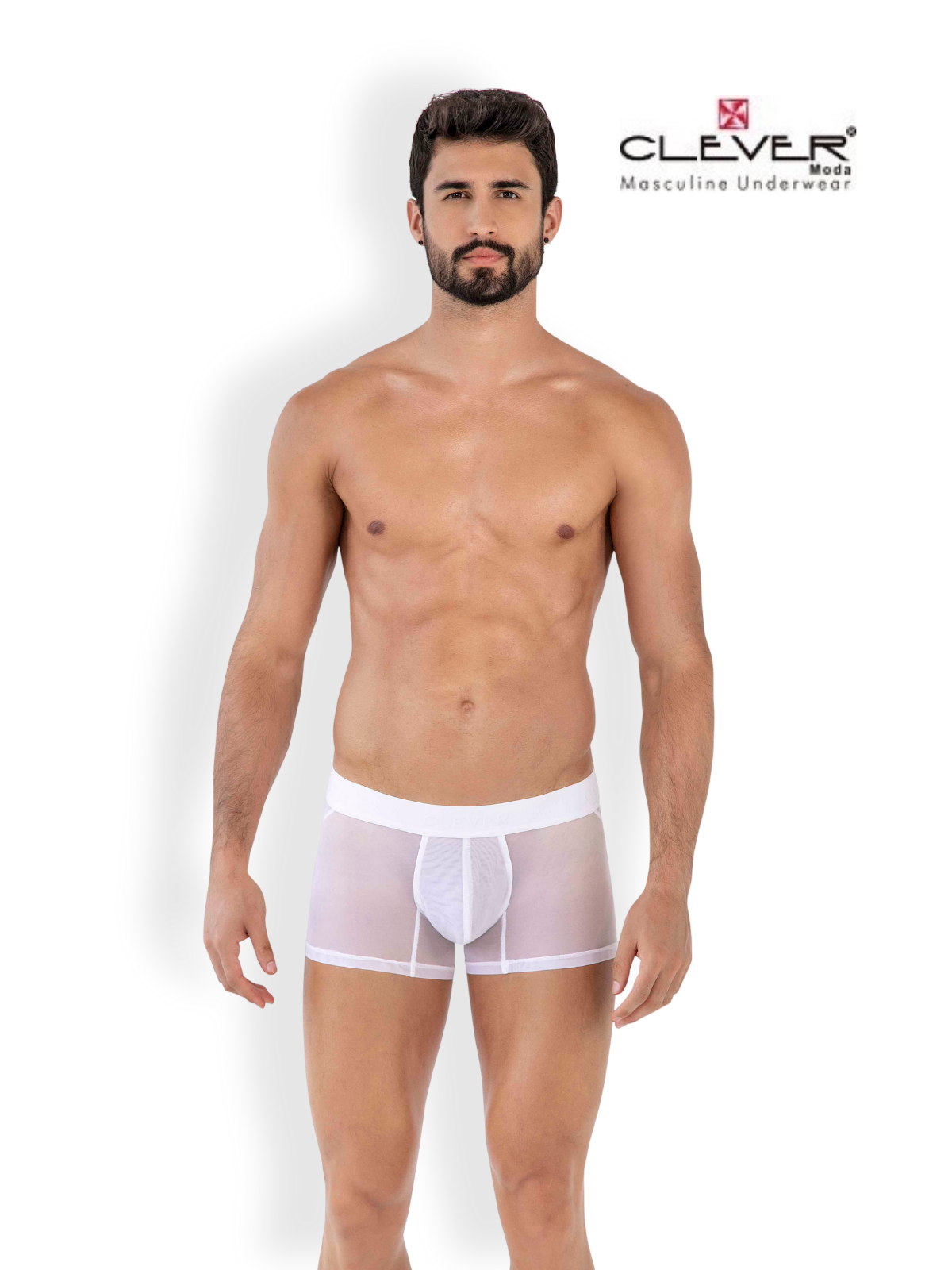 

Трусы мужские Clever Masculine Underwear 1625 белые S, Белый, 1625