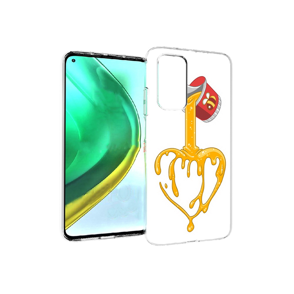 

Чехол MyPads Tocco для Xiaomi Mi 10T Pro медовое сердце (PT154683.267.471), Прозрачный, Tocco
