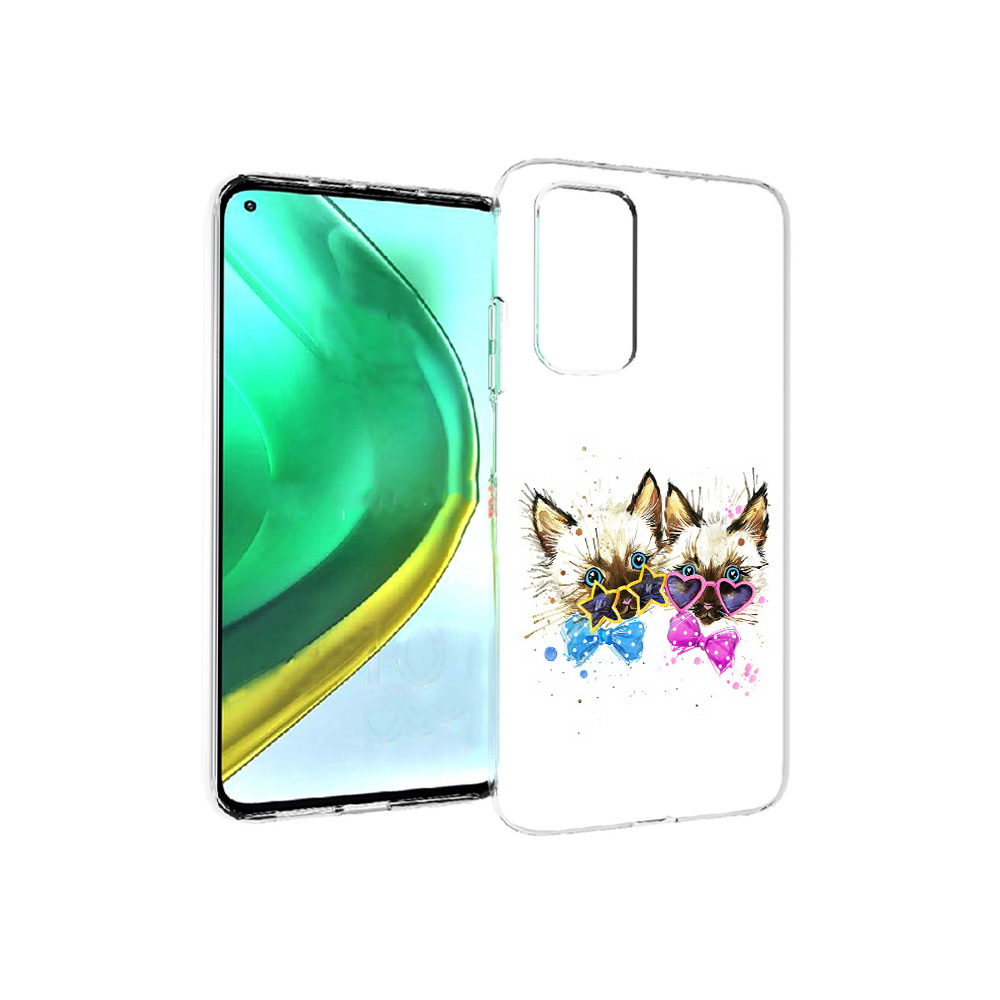 

Чехол MyPads Tocco для Xiaomi Mi 10T Pro милые котята (PT154683.267.474), Прозрачный, Tocco