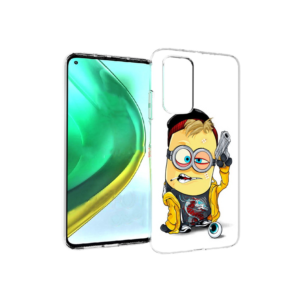 

Чехол MyPads Tocco для Xiaomi Mi 10T Pro миньон бандит (PT154683.267.475), Прозрачный, Tocco
