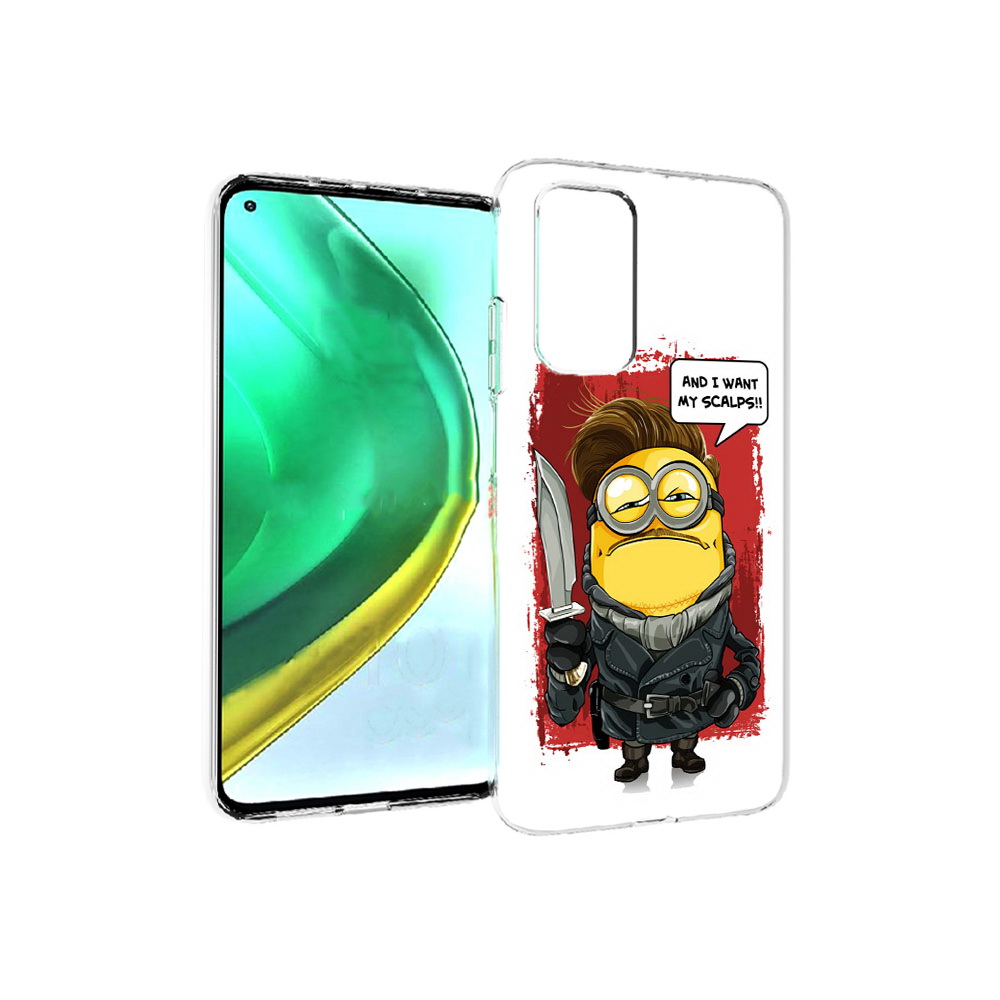 

Чехол MyPads Tocco для Xiaomi Mi 10T Pro миньон убийца (PT154683.267.477), Прозрачный, Tocco