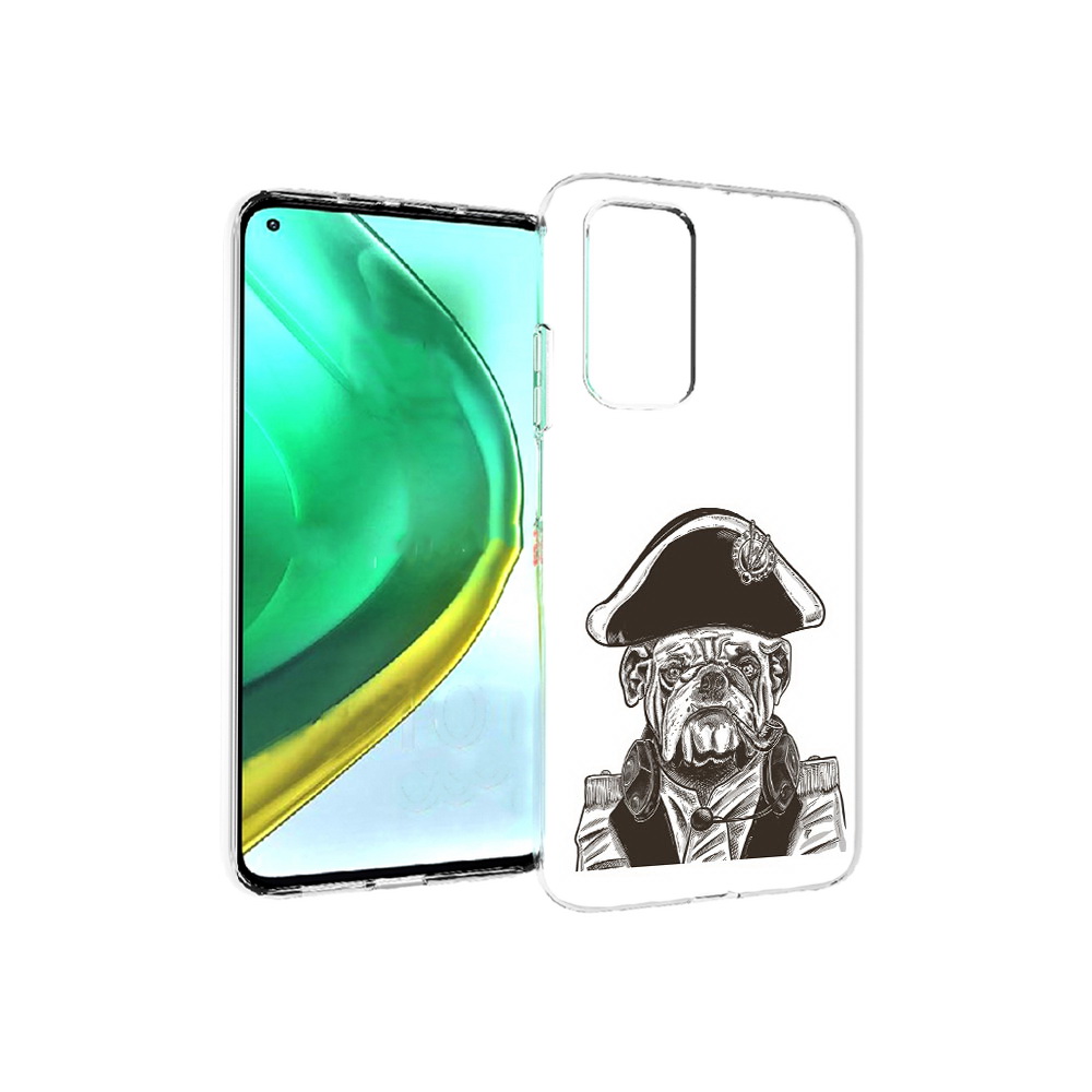 

Чехол MyPads Tocco для Xiaomi Mi 10T Pro мопс генерал (PT154683.267.483), Прозрачный, Tocco