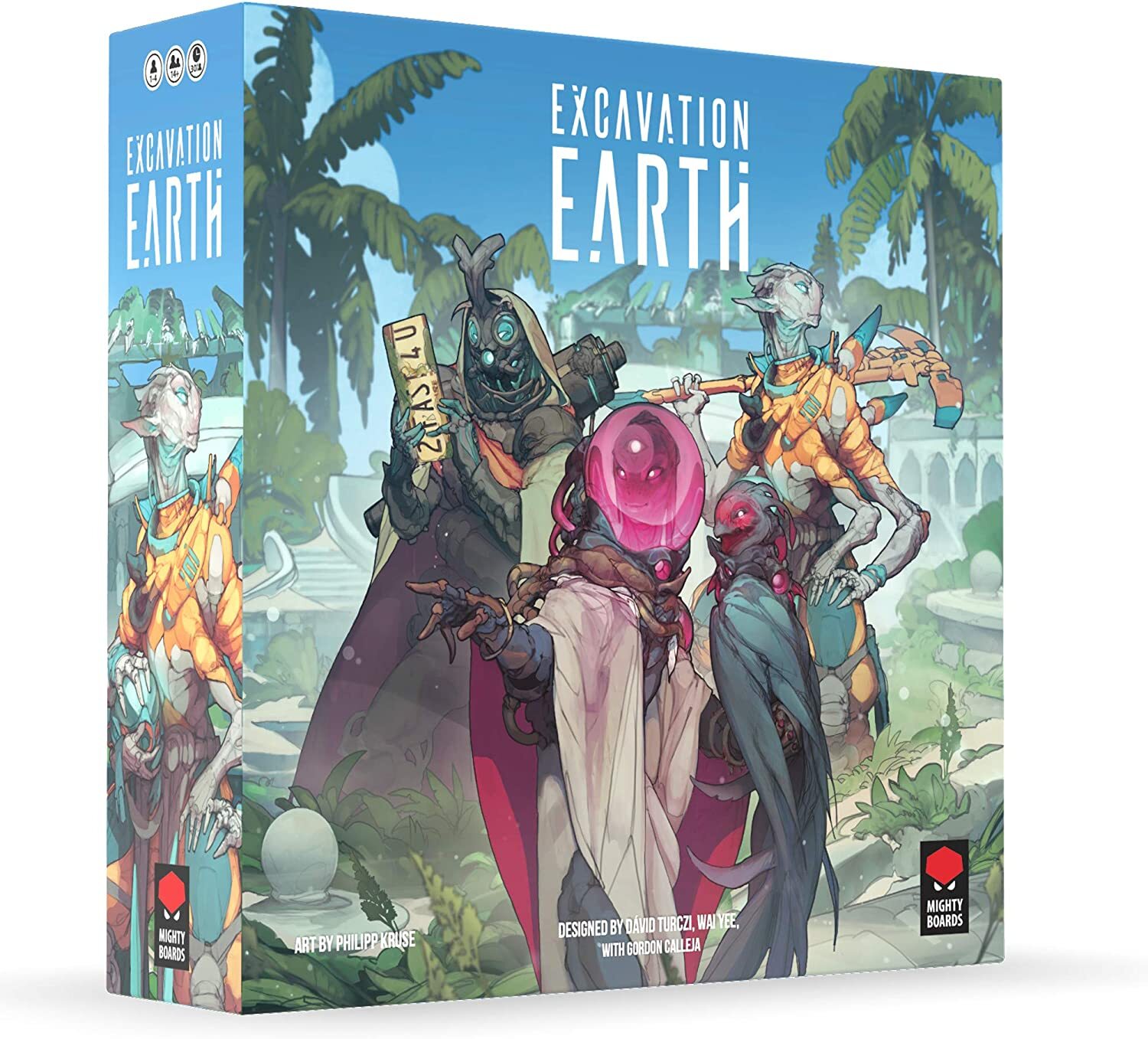 Настольная игра Mighty Boards Excavation Earth на английском языке