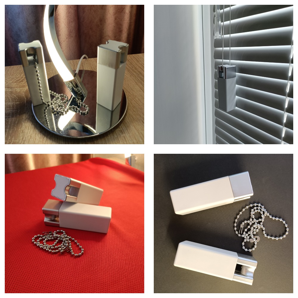 Утяжелитель отвес RaiCity декоративный белый 2 шт