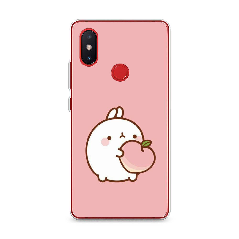 

Чехол Awog на Xiaomi Mi 8 SE "Кролик с персиком", Разноцветный, 33750-1