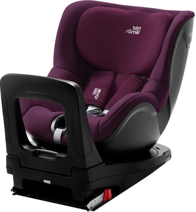 фото Автокресло britax romer dualfix m i-size burgundy red гр.0/1 britax roemer