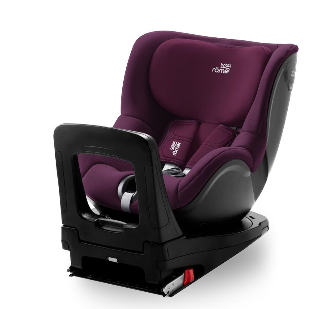 фото Автокресло britax romer dualfix m i-size burgundy red гр.0/1 britax roemer