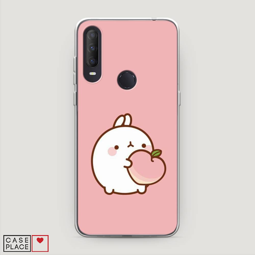 

Чехол Awog на Alcatel 1S (2020) / Алкатель 1S (2020) "Кролик с персиком", Разноцветный, 170850-1