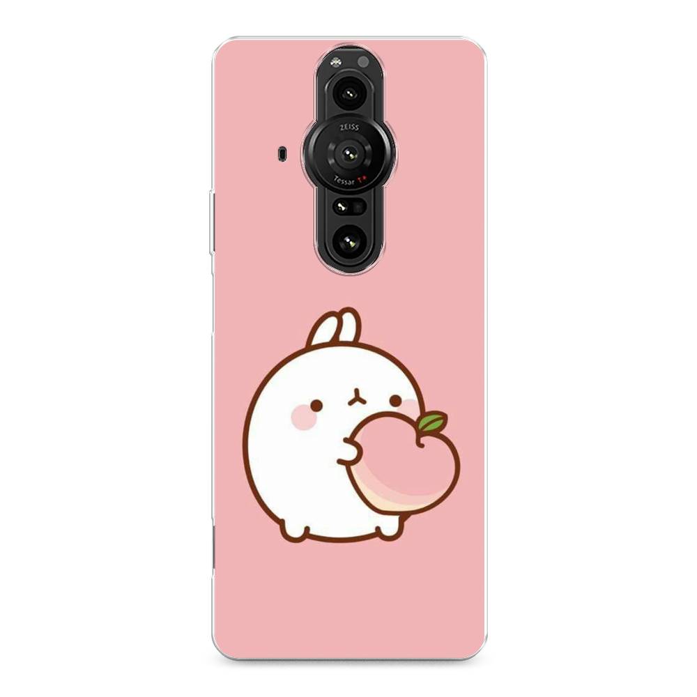 

Чехол Awog на Sony Xperia Pro-I "Кролик с персиком", Разноцветный, 55050-1