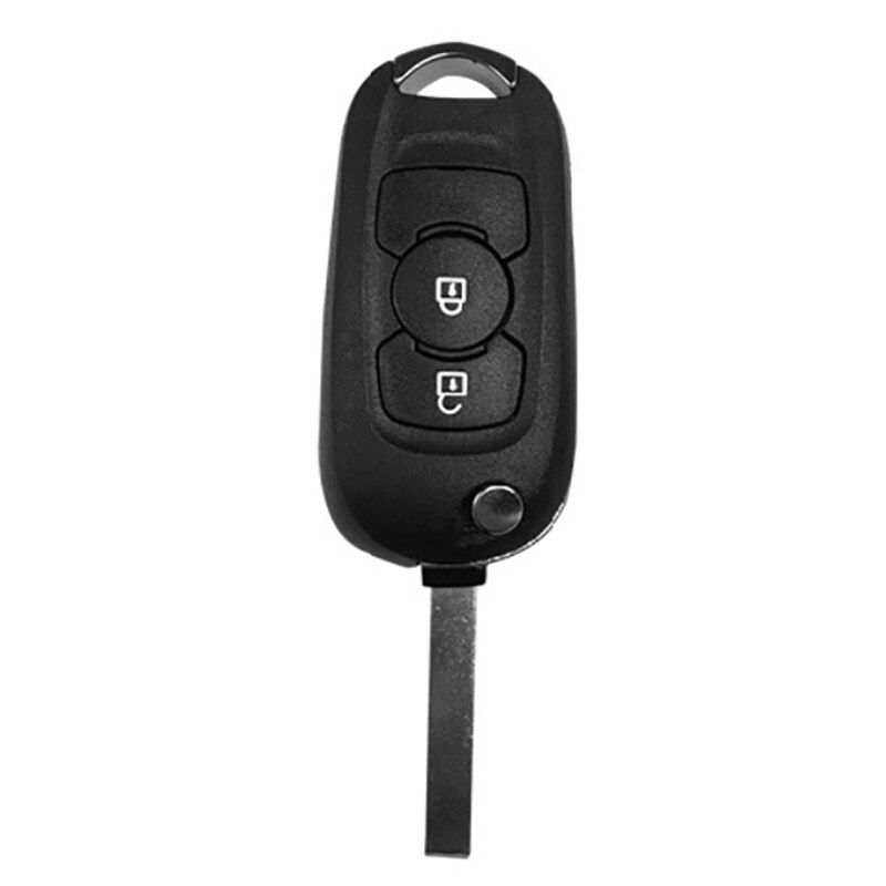 

Корпус ключа лезвия Opel 2015+ 2 Кнопки, Черный, черный
