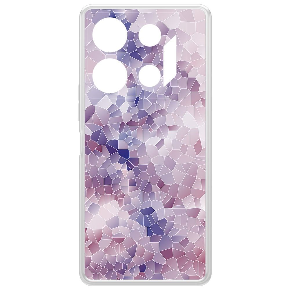 

Чехол-накладка Krutoff Clear Case Витраж 2 для INFINIX GT 10 Pro, Прозрачный