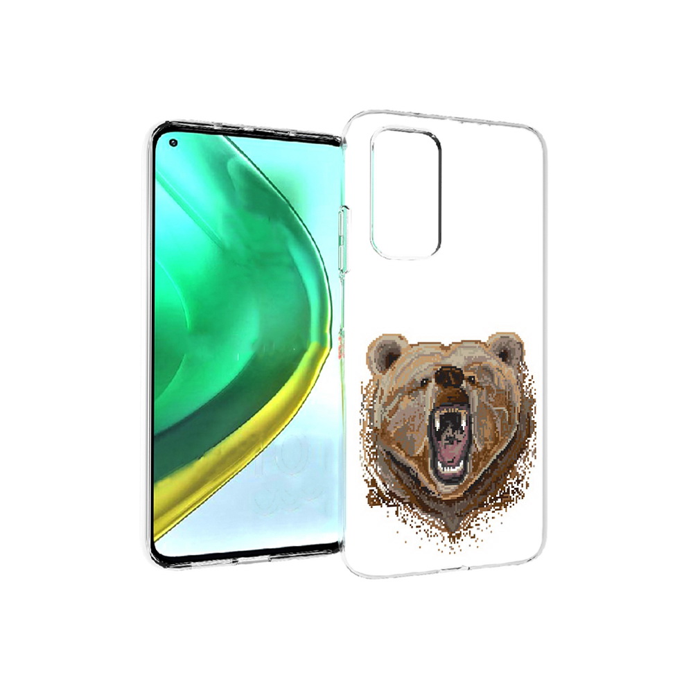 

Чехол MyPads Tocco для Xiaomi Mi 10T Pro пиксельный медведь (PT154683.267.539), Прозрачный, Tocco