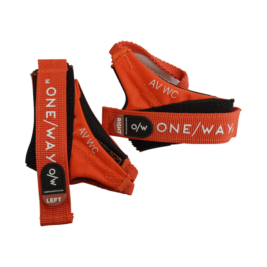 Темляк для лыжных палок One Way AV WC OZ81021 оранжевый XL, 2 шт.