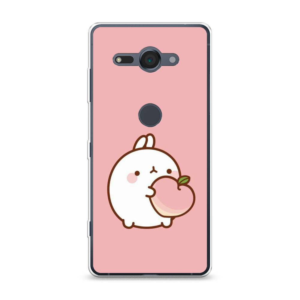 

Чехол Awog на Sony Xperia XZ2 compact "Кролик с персиком", Разноцветный, 52950-1