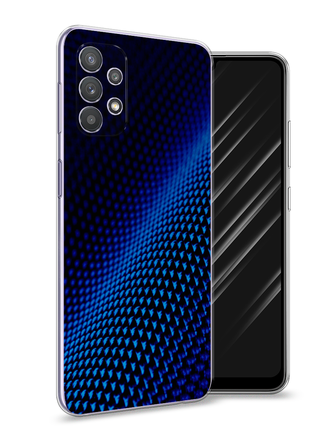 

Чехол Awog на Samsung Galaxy A32 / Самсунг A32 "Синий карбон", Разноцветный, 2102050-3