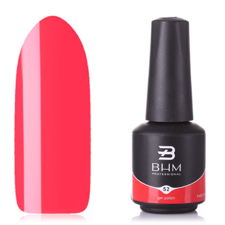 

Гель-лак BHM Professional №052 Fleshy fruit