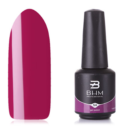 

Гель-лак BHM Professional №054 Dark hydrangea