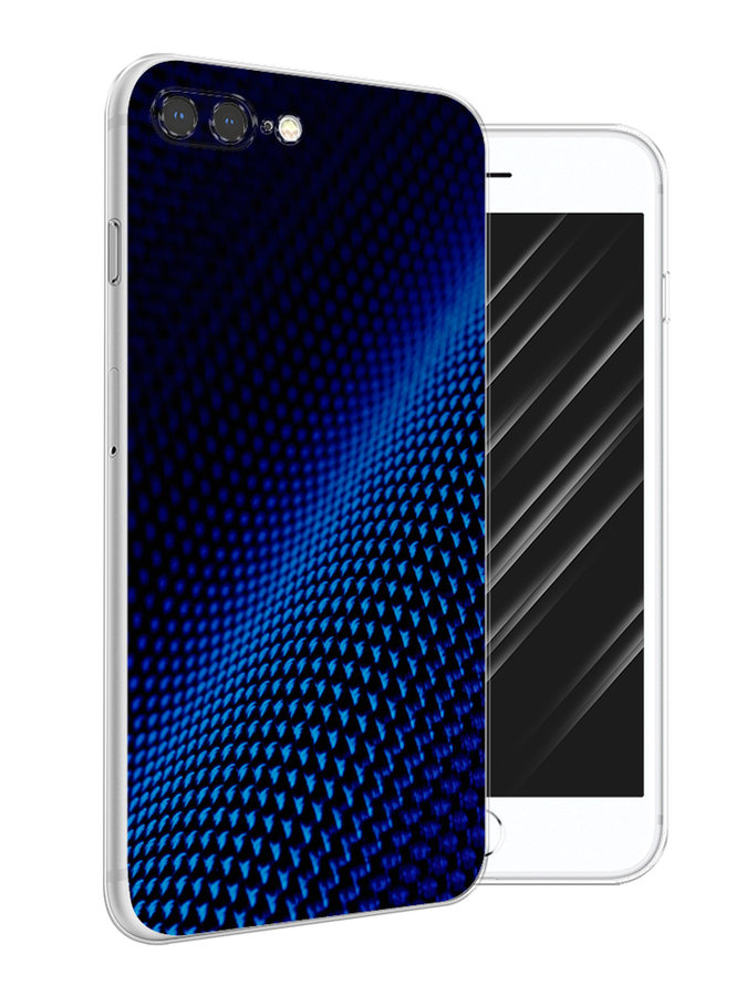 

Чехол Awog на Apple iPhone 7 Plus / Айфон 7 Plus "Синий карбон", Разноцветный, 10750-3