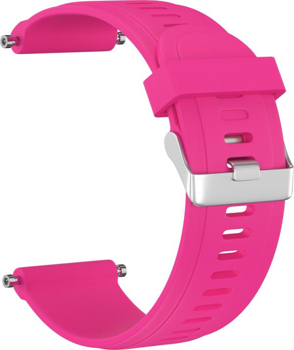 

Ремешок GSMIN Silicone для Garmin Descent Mk1 со шпилькой и инструментом (Розовый)